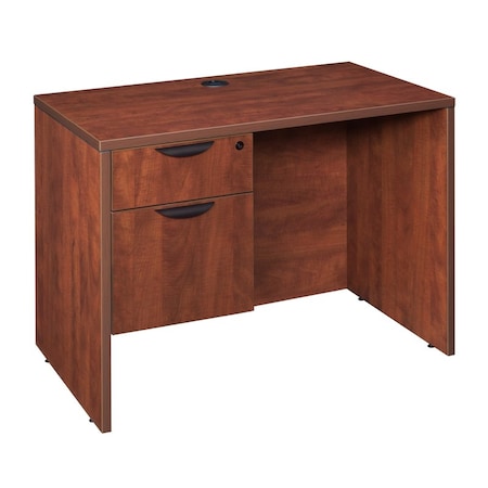 Regency Pedestal Desk Legacy 42" Single Pedestal Desk, Cherry, Cherry LSP4224CH
